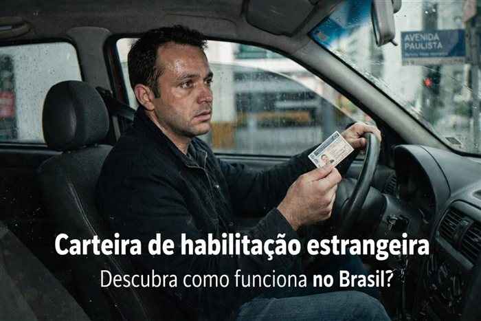 Carteira de habilitação e chaves de carro sobre a mesa